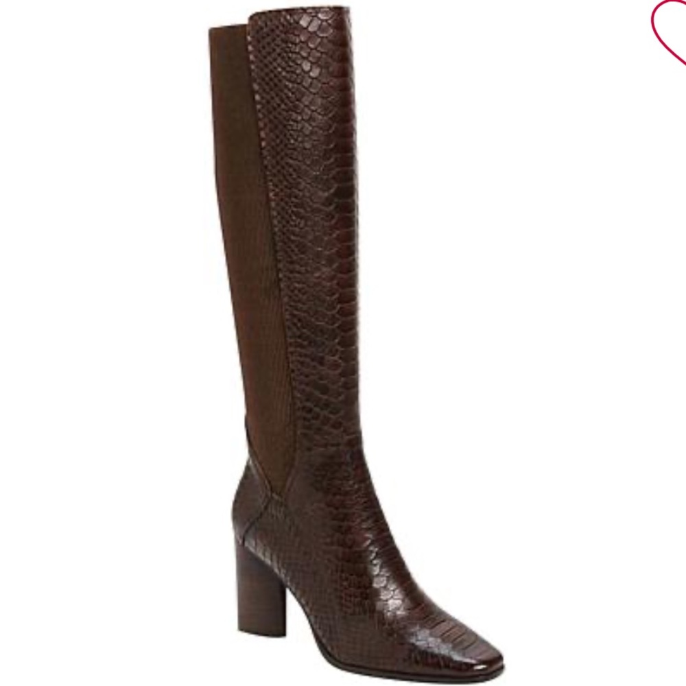 Donald J. Pliner Python boots